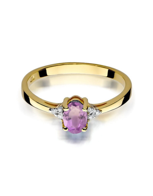 Pierscionek W0301-AMETYST