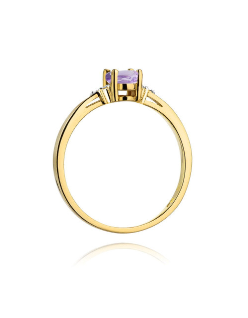 Pierscionek W0301-AMETYST