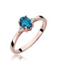 Pierscionek W0301-TOPAZ LONDON BLUE