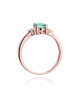 Pierścionek W303-SZMARAGD