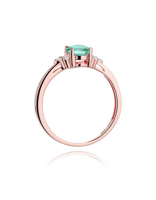 Pierścionek W303-SZMARAGD