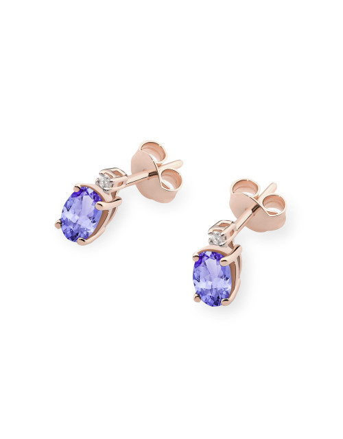 KOLCZYKI K0001R TANZANIT