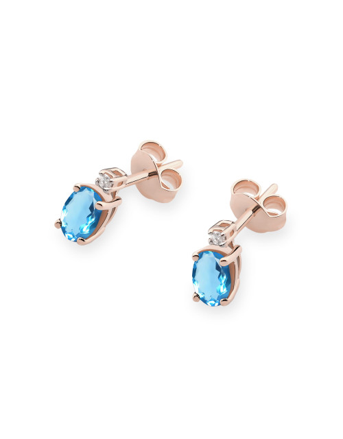 KOLCZYKI K0001 TOPAZ