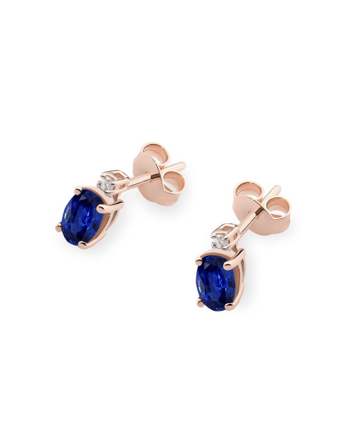 KOLCZYKI K0001 SZAFIR