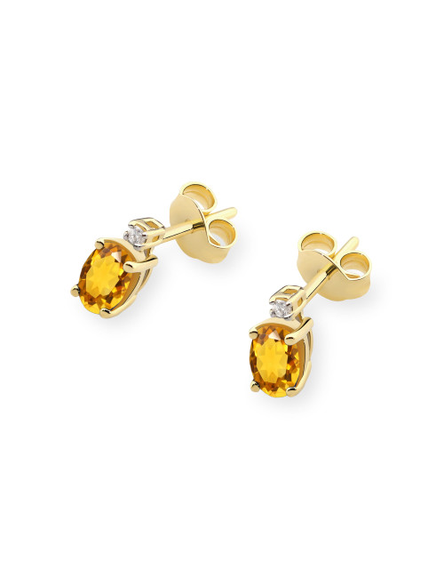 KOLCZYKI K0001 CYTRYN