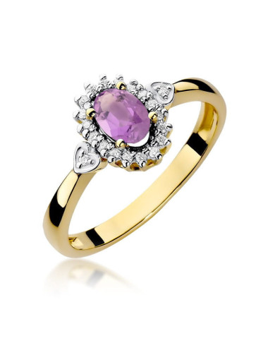 Pierścionek W0312-AMETYST