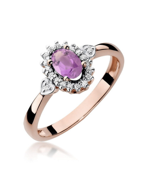 Pierścionek W0312-AMETYST
