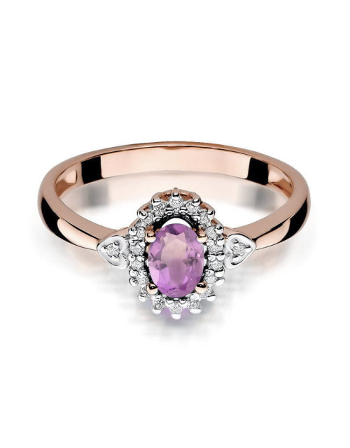 Pierścionek W0312-AMETYST