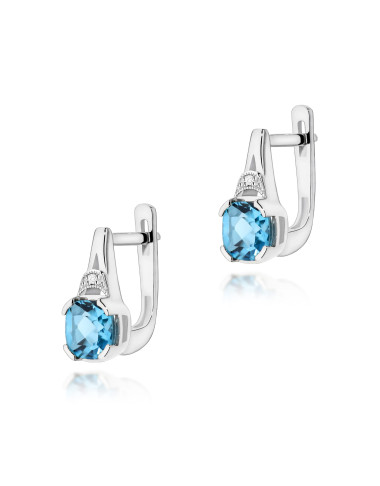 KOLCZYKI K0040B TOPAZ