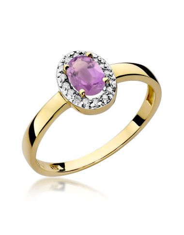 Pierscionek W0330-AMETYST