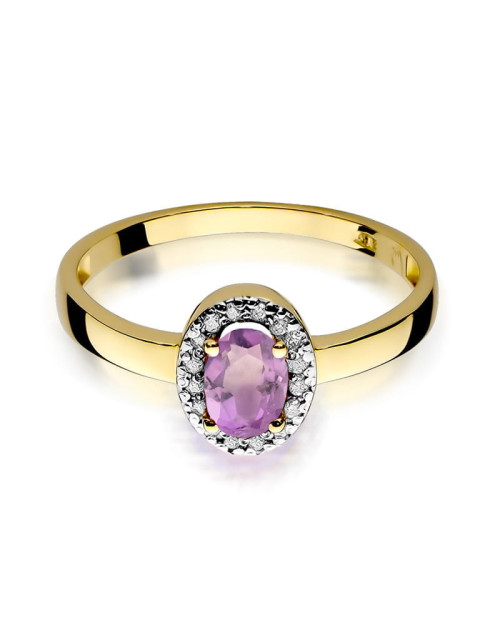 Pierscionek W0330-AMETYST