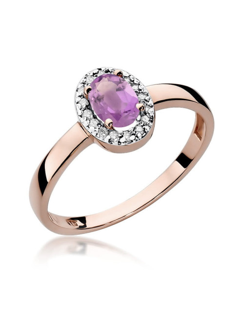 Pierscionek W0330-AMETYST