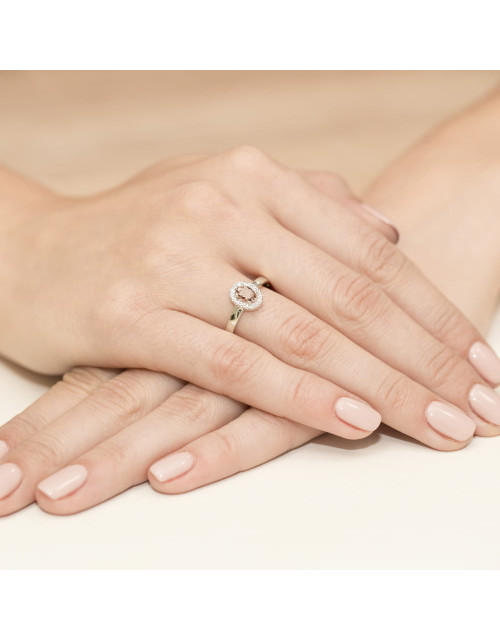 Pierscionek W0330-MORGANIT