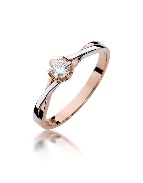 Pierscionek W340b-0,23ct