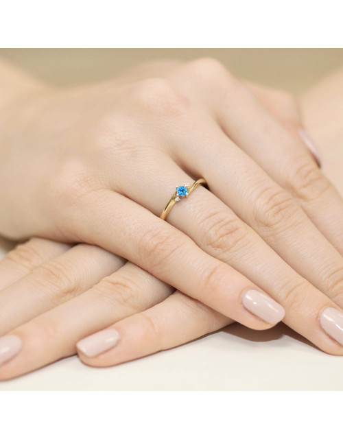 Pierścionek W0346-TOPAZ