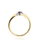 Pierścionek W0346- Rubin 0,15 ct