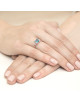 Pierscionek W0040B-TOPAZ
