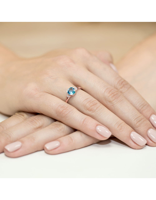 Pierscionek W0040-TOPAZ