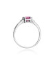 Pierscionek W0040-TOPAZ ROZOWY