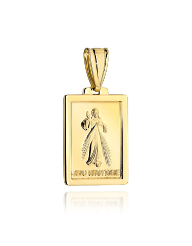 Medalik złoty Jezus Miłosierny (Gramatura: 3.94)