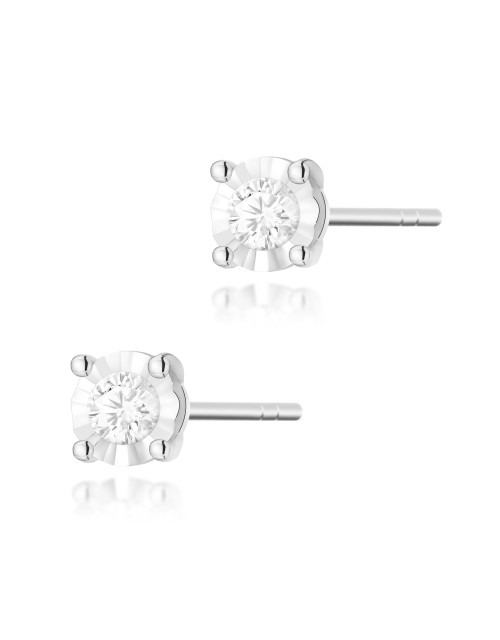 KOLCZYKI K0058 0,16CT