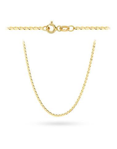 Łańcuszek złoty pr. 585 - splot gucci 55 cm (Gramatura: 8.41)