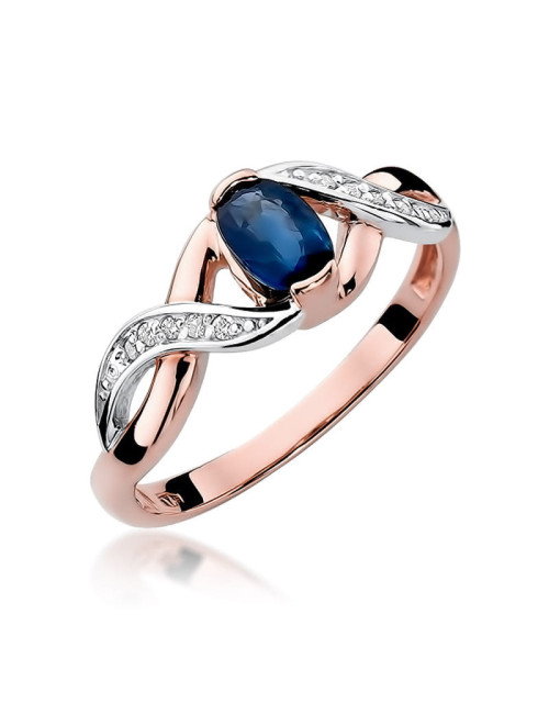 Pierscionek W0028-SZAFIR