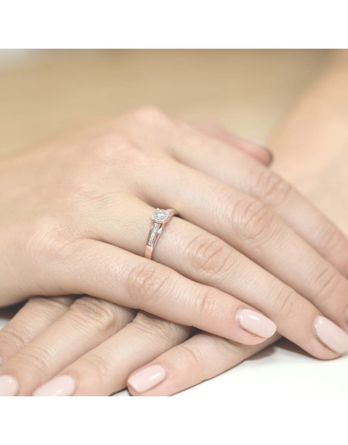 Pierscionek W034-0,13ct