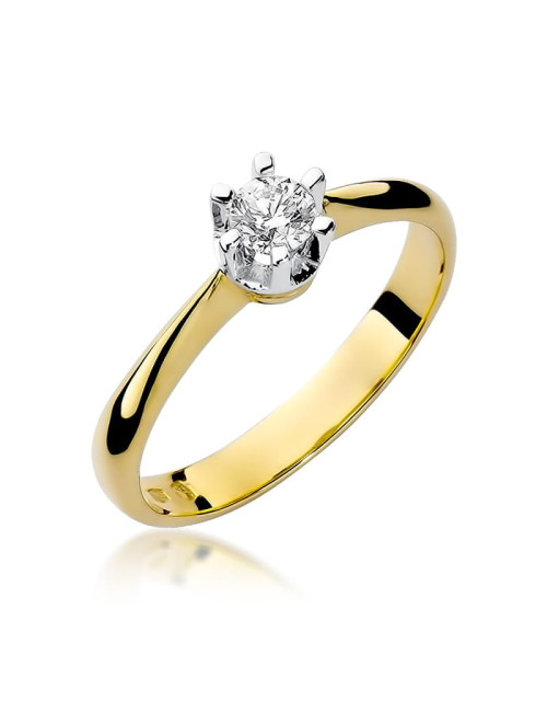 Pierscionek W036-0,23ct