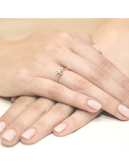 Pierscionek W036-0,23ct