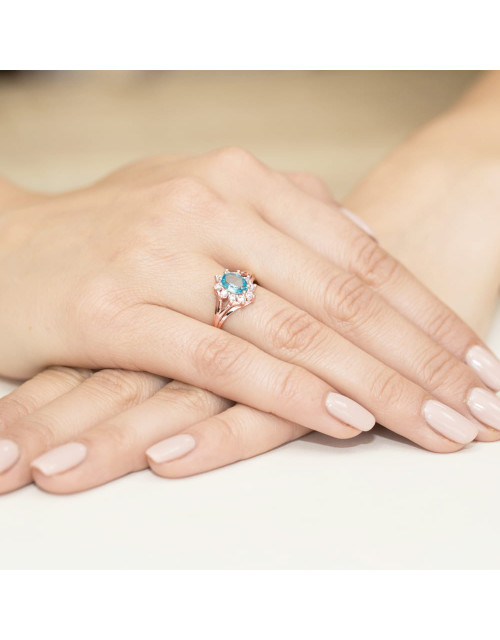 Pierscionek W0037-TOPAZ