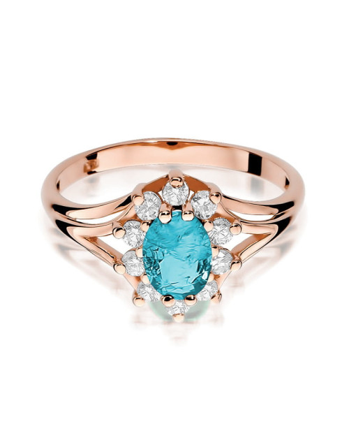 Pierscionek W0037-TOPAZ