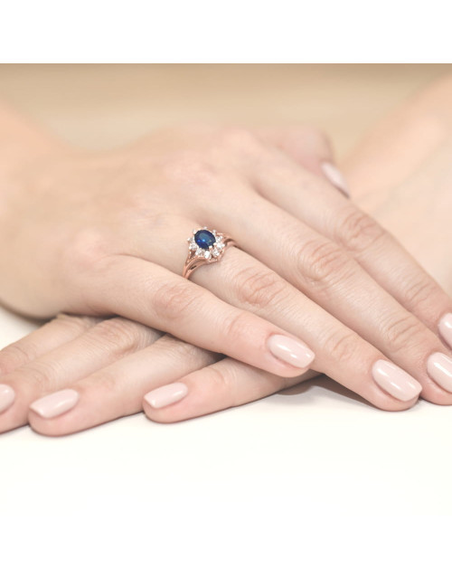 Pierscionek W0037 SZAFIR