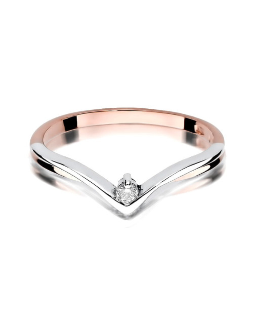 Pierscionek W051-0,04ct