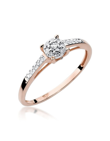 Pierscionek W055-0,12ct
