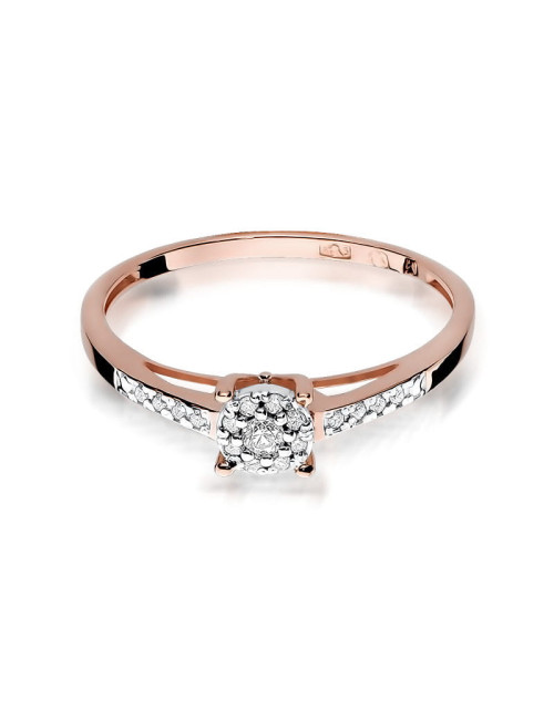 Pierscionek W055-0,12ct