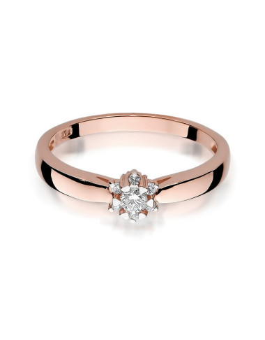 Pierscionek W061-0,15ct