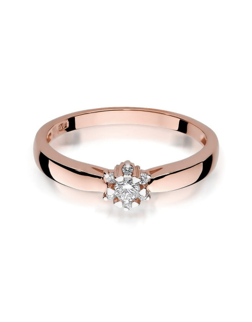 Pierscionek W061-0,15ct