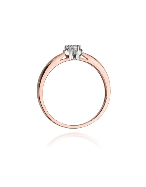 Pierscionek W061-0,15ct
