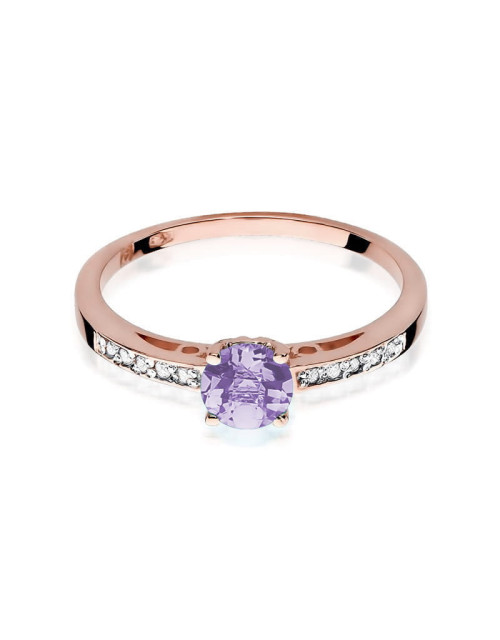 Pierscionek W0066-AMETYST