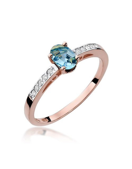 Pierscionek W0067-TOPAZ