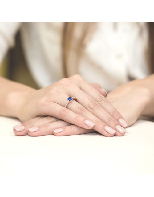 Pierscionek W0067-SZAFIR