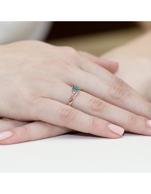 Pierscionek W0068-TOPAZ