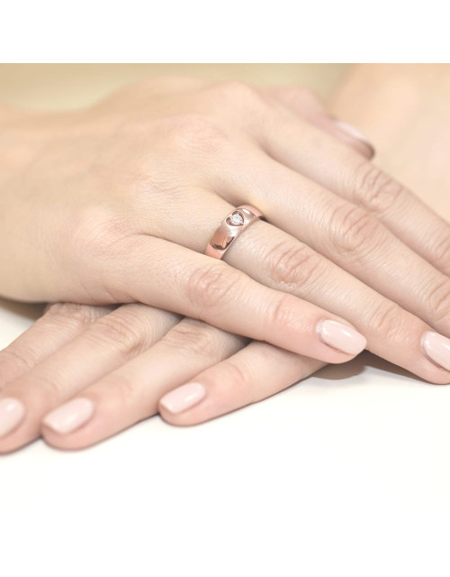 Pierscionek W071-0,10ct