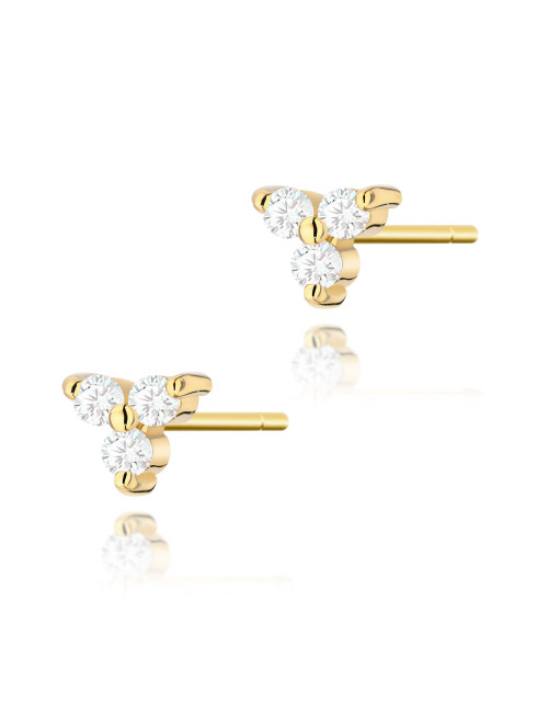 KOLCZYKI K0033 0,09CT