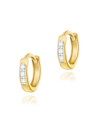 KOLCZYKI K0235 0,08CT