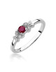 Pierścionek W0414-rubin