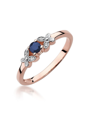 Pierścionek W414-SZMARAGD