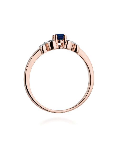 Pierścionek W414-SZMARAGD