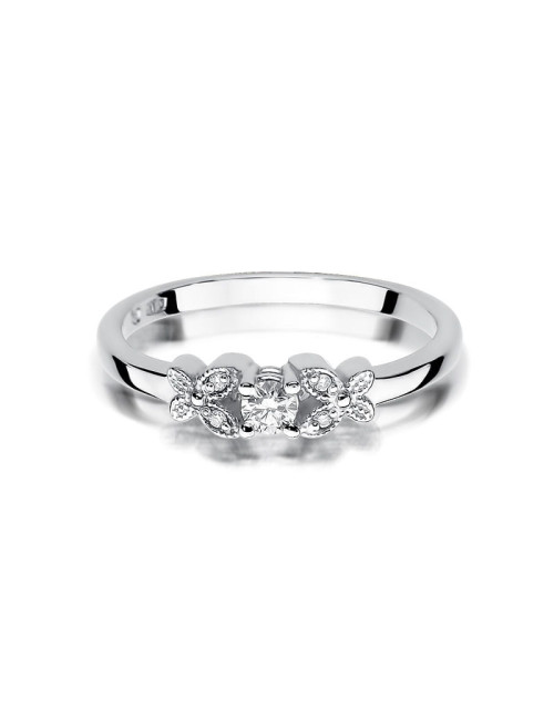 Pierscionek W034-0,13ct